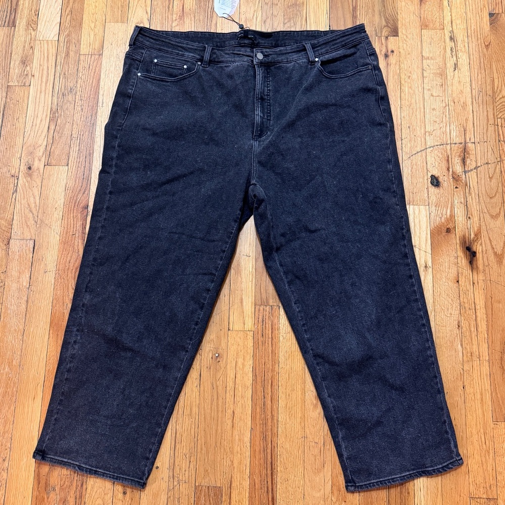 Universal Standard Broken Black Jeans (Bae) NWT - Size 24